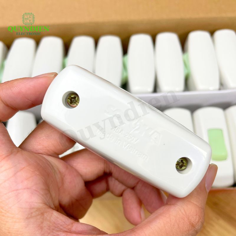 Công Tắc Nhót Dạ Quang NDQ-4 Bật Tắt Dễ Dàng, An Toàn Trong Mọi Không Gian