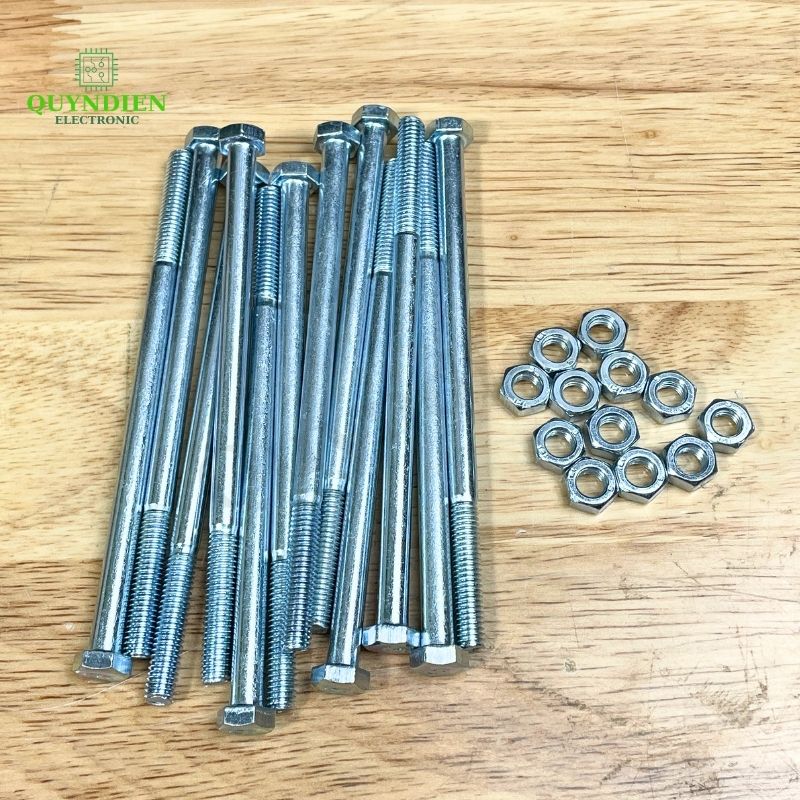 Ốc Vít M6x110mm Có Kèm Tán