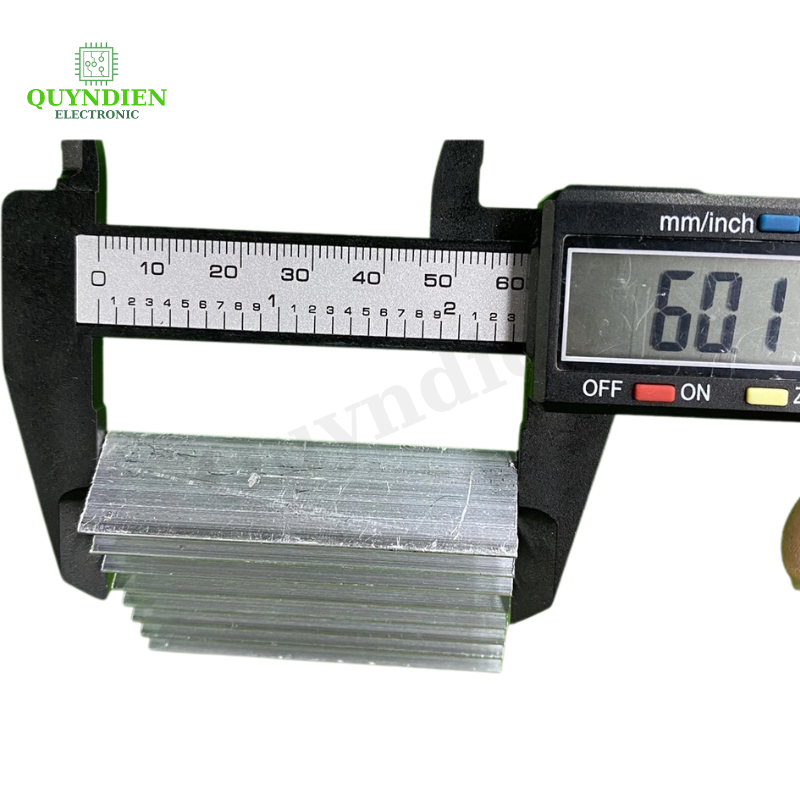 Nhôm Tản Nhiệt 8 Cánh 60x43x17mm