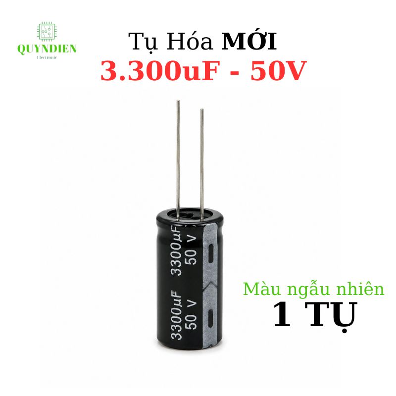 Tụ Hóa 3300uf/50v Màu ngẫu nhiên