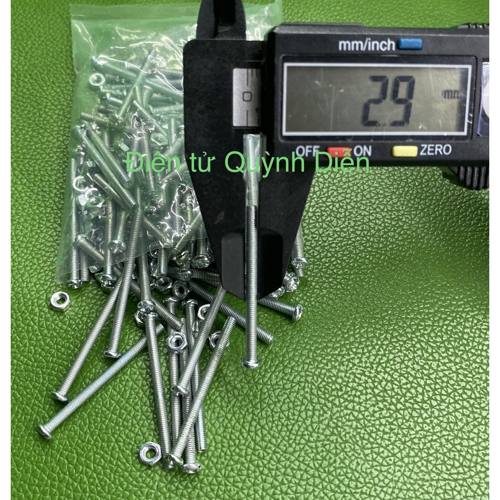 Ốc vít tán M3 3ly dài 4cm ( túi 200g ) 90 con