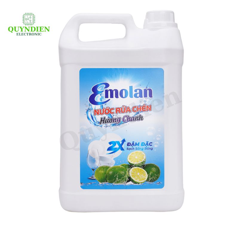 Nước rửa chén Emolan hương CHANH - 5L