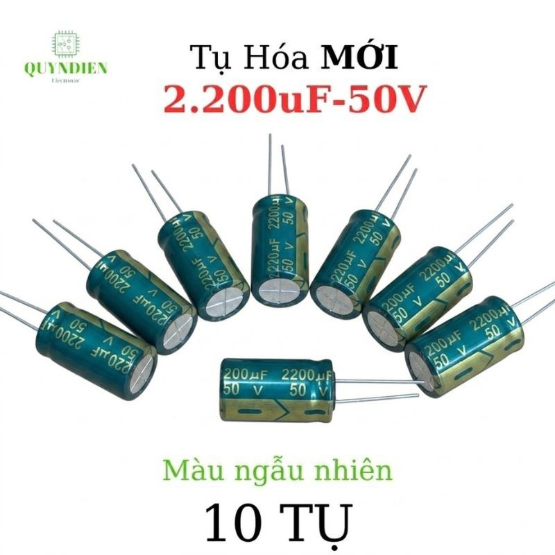 Tụ hóa 2200uf-16v 25v 35v 50v