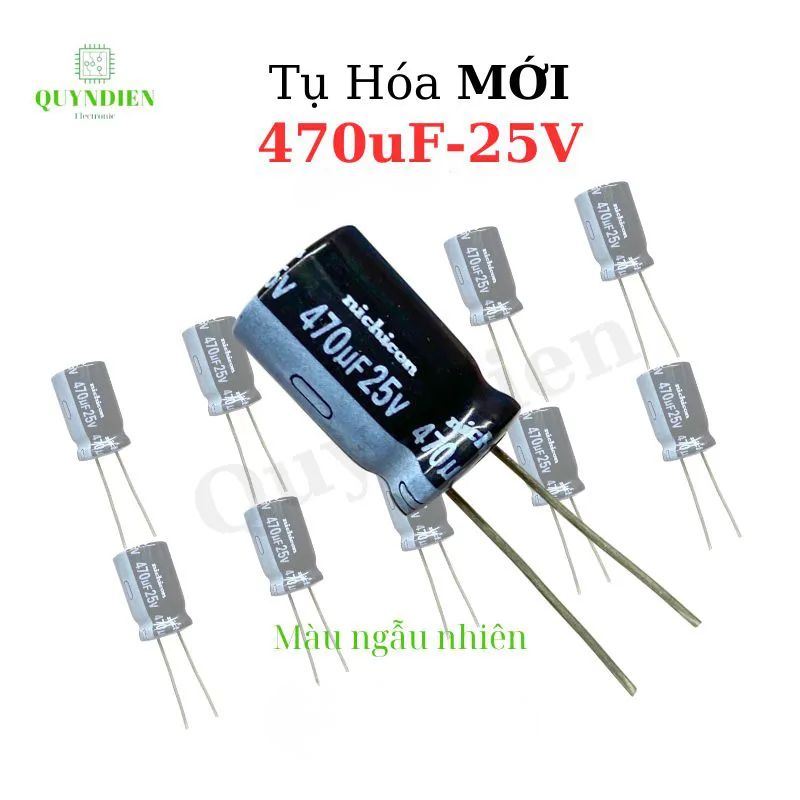 Tụ Hóa 470uF 16V 25V 35V 50V
