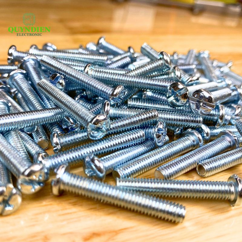 Ốc vít kèm tán M5x30mm túi 100 con