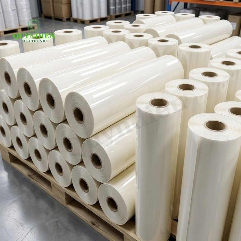 Giấy Phim Sữa Cách Điện 2 Mặt Bóng Dày 0.2mm
