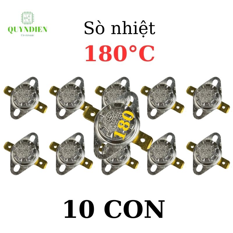 Rơ le nhiệt sò nhiệt 180℃