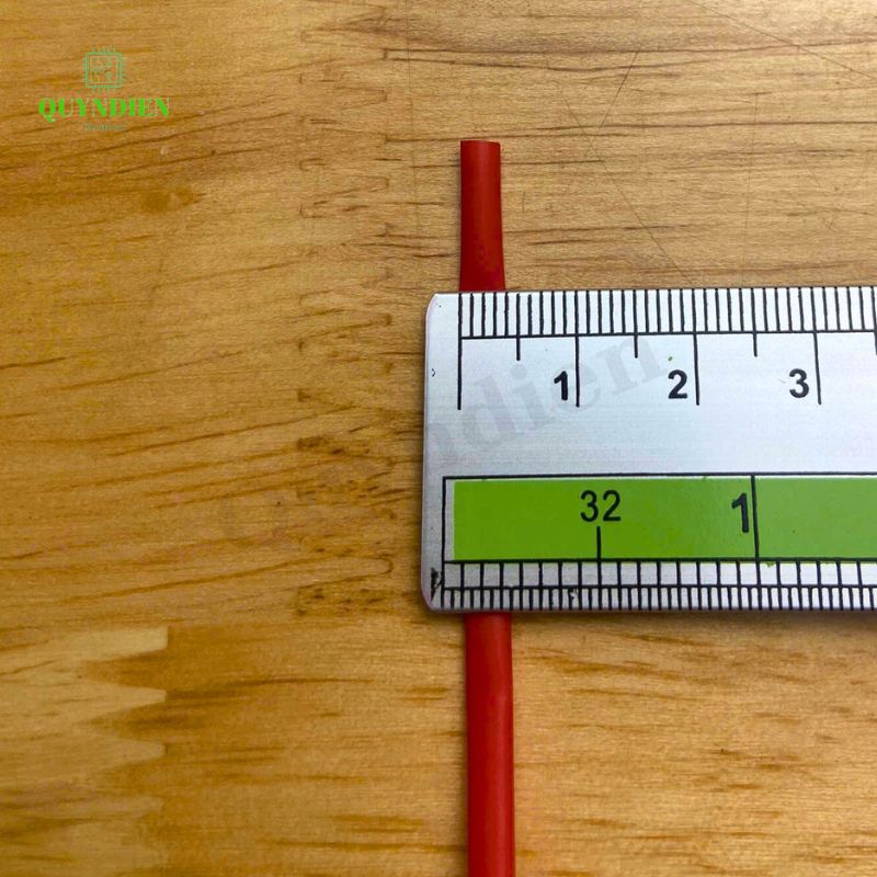 Gen co nhiệt size 2mm màu Đỏ
