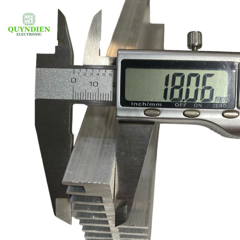 Nhôm Tản Nhiệt 2 Tầng 10 Cánh 100x58x32mm