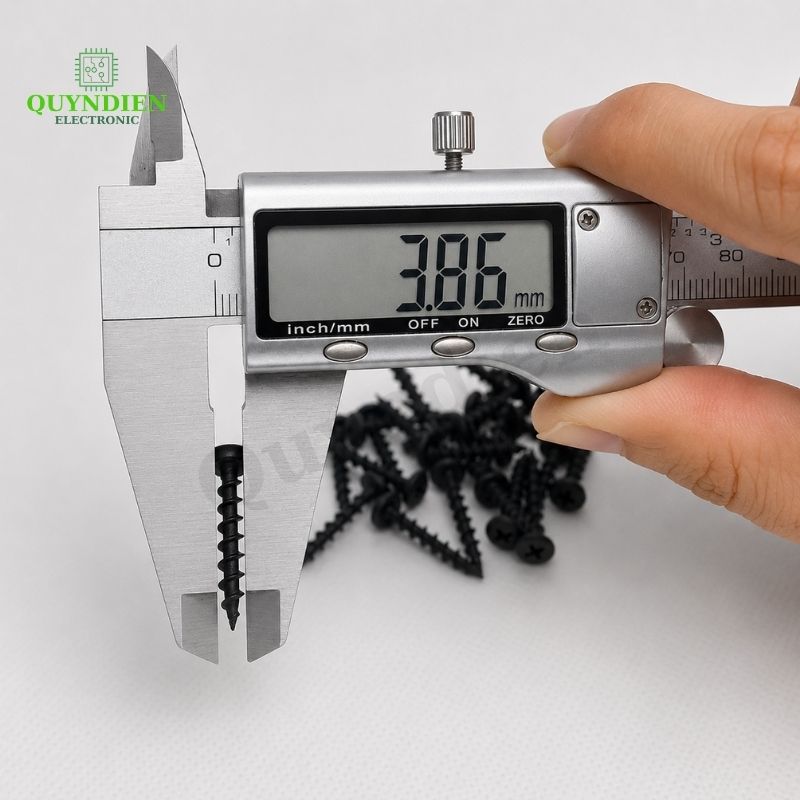 Ốc Vít M4x25mm Taiwan Ren Thưa Nhọn