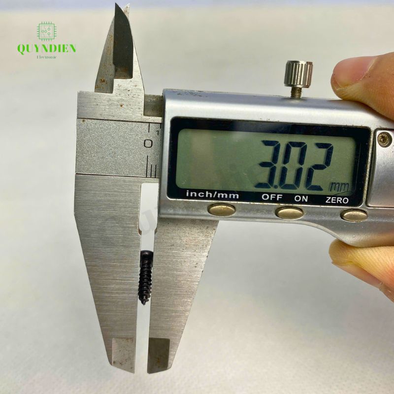 Ốc vít nhọn M3x12mm đầu Tròn dài 12mm - Túi 100 Con