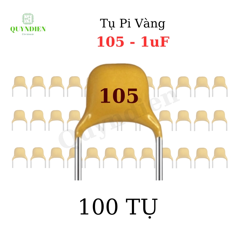 Tụ Pi vàng 105k - 50v