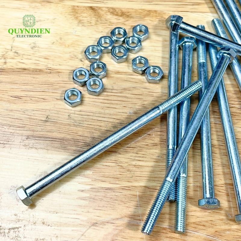 Ốc Vít M6x110mm Có Kèm Tán