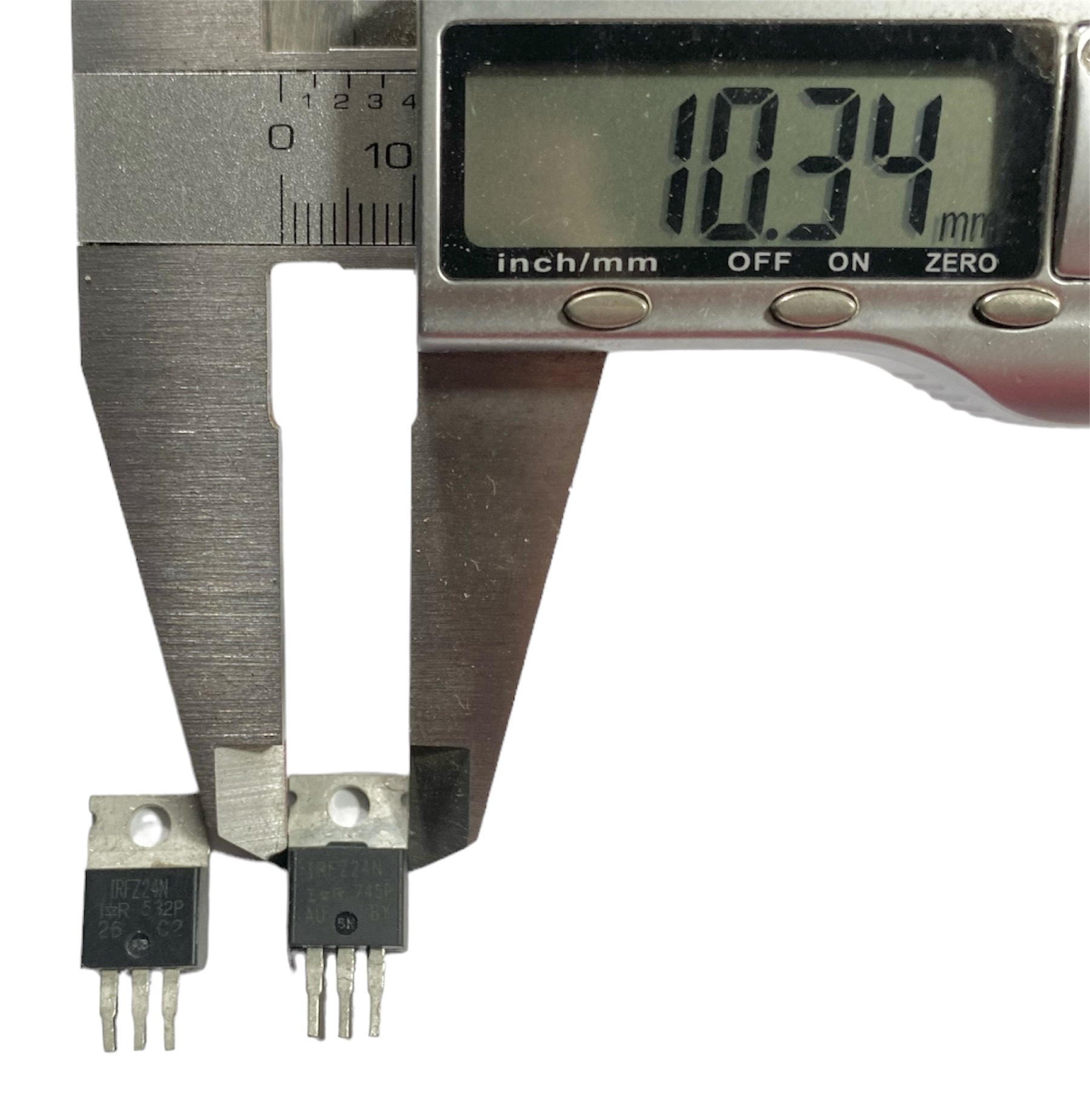 Mosfet IRF9Z24 IRFZ24 Kiểu chân TO220, Điện áp 55v 12A Hàng Tháo Máy