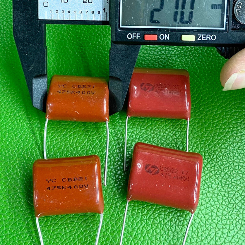 Tụ kẹo nâu đỏ 475J 400v