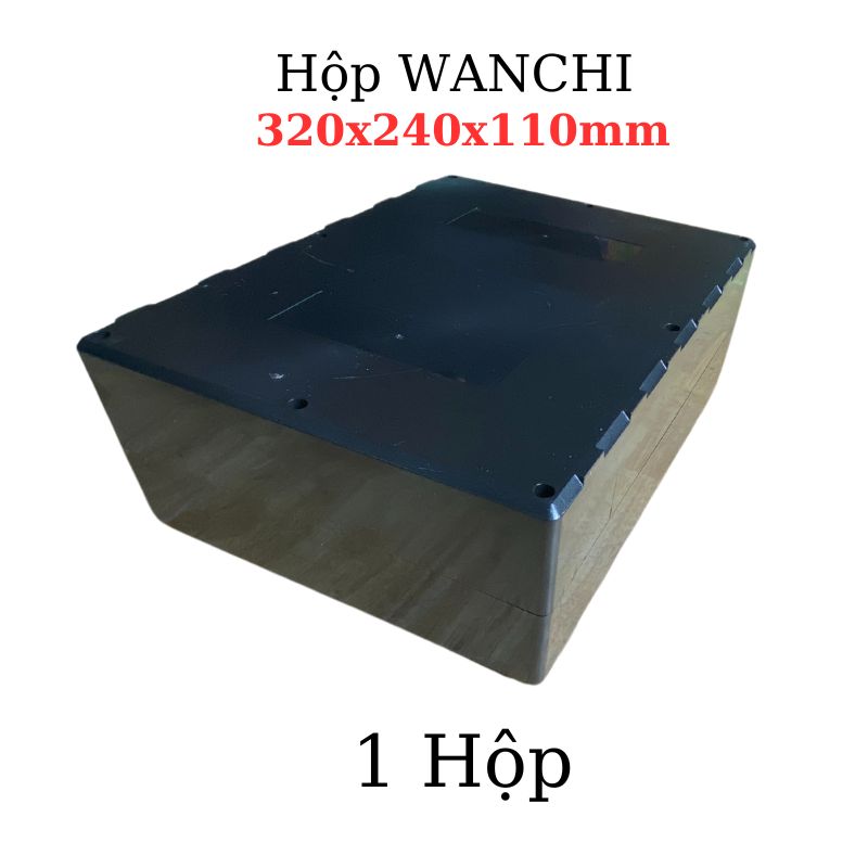 Hộp Nhựa ABS GHÉP WANCHI 320x240x110mm Màu Đen