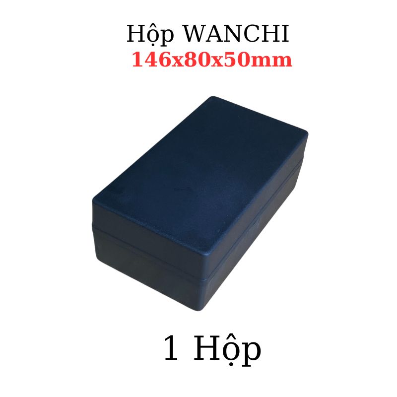 Hộp Nhựa ABS WANCHI 146x80x50mm Màu Đen