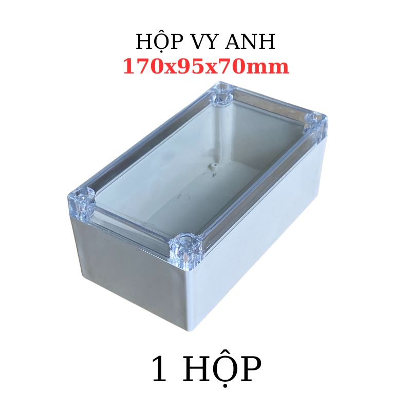 Hộp Nhựa Vy Anh 170x95x70mm Màu Trắng