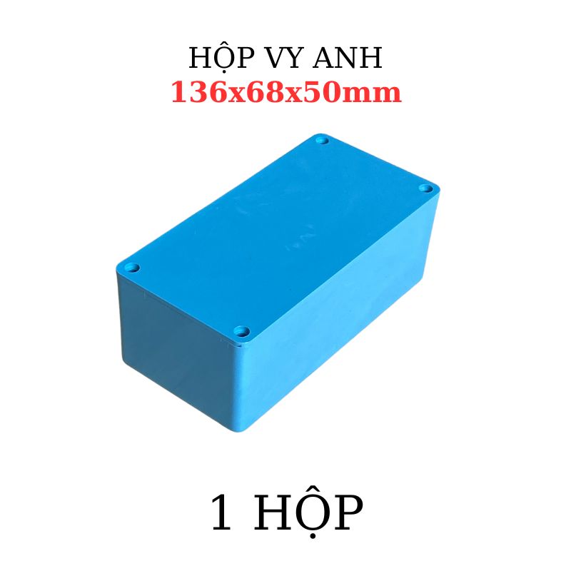 Hộp Nhựa Vy Anh 136x68x50mm Màu Xanh