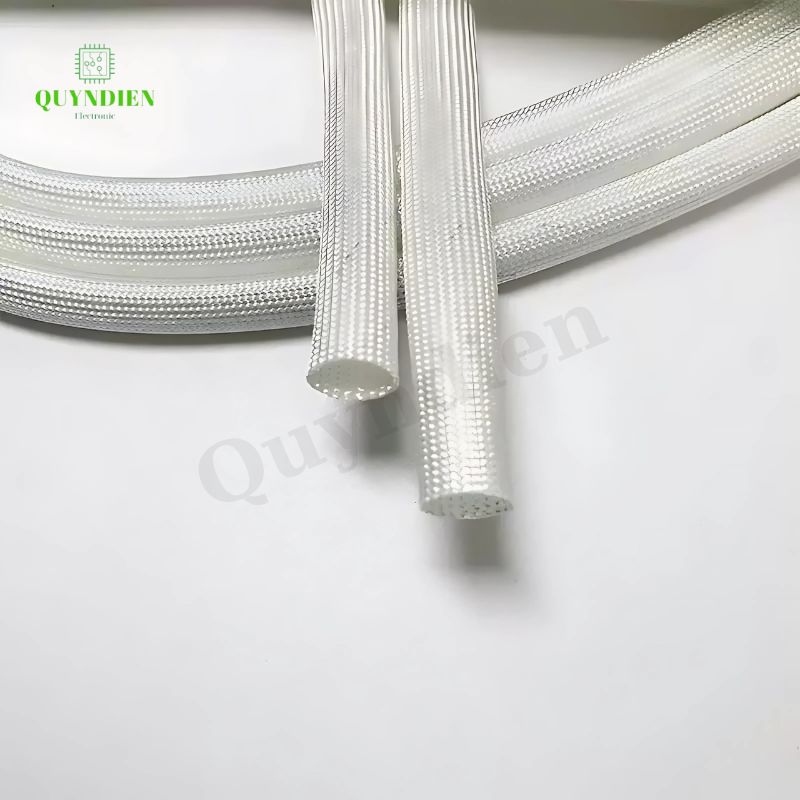 Ống gen sợi thuỷ tinh AMIANG chống cháy size 4mm