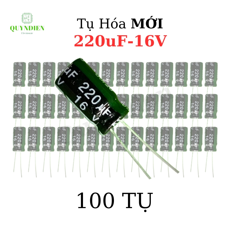 Tụ hóa 220uf - 16V