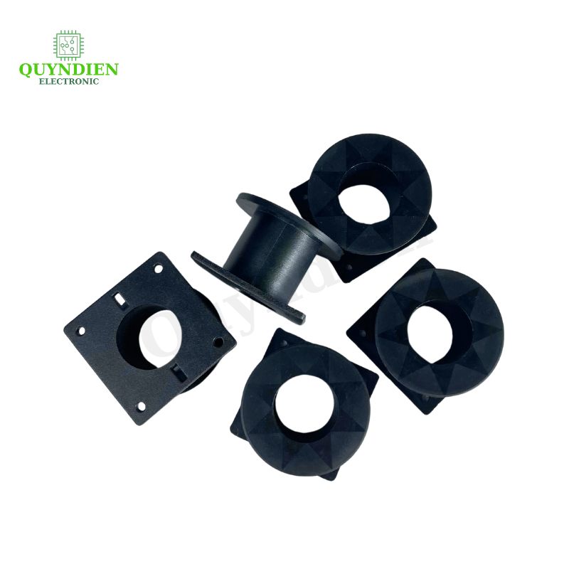 Lõi Khuôn Nhựa Vuông Tròn 30mm Màu Đen