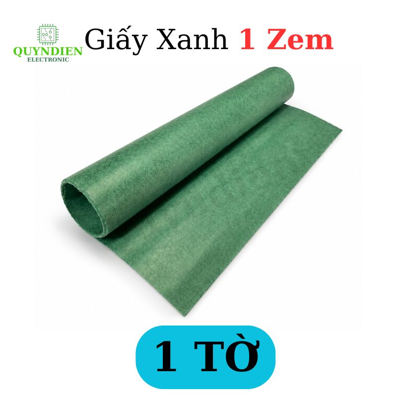 Giấy Xanh Cách Điện Dày 0.1mm