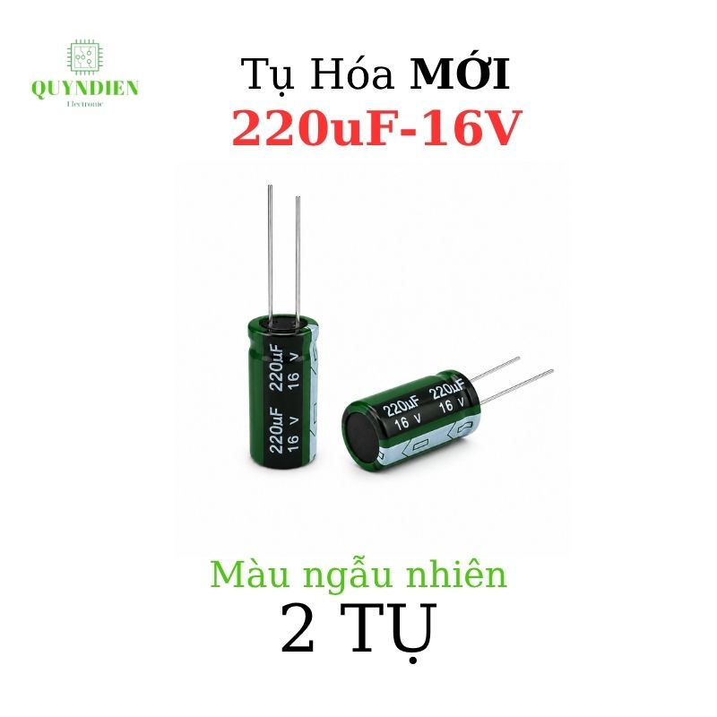 Tụ hóa 220uf - 16V
