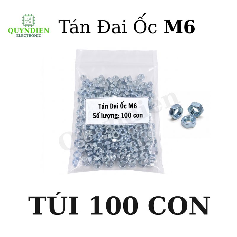 Đai Ốc - Tán Đai Ốc M6