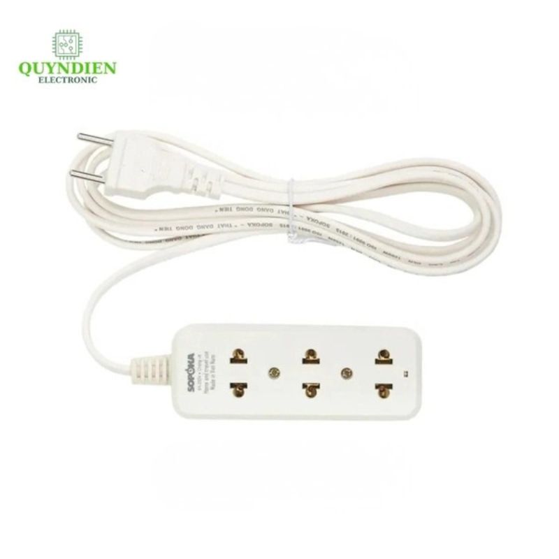 Ổ Cắm Điện 3 Cửa 1200W 3B5
