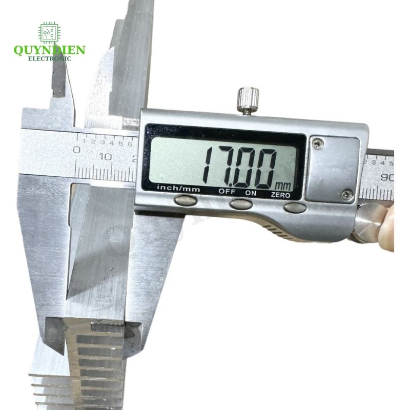 Nhôm tản nhiệt 2 tầng 10 cánh 330x56x30mm