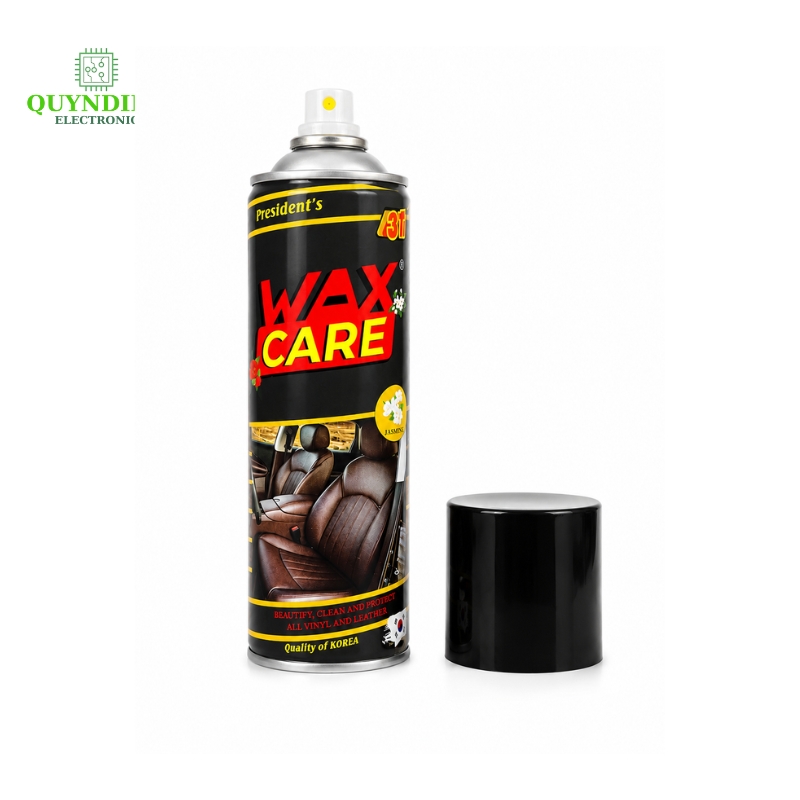 Xịt Đánh Bóng Da, Gỗ WAXCARE 3T - Thùng 12 Chai