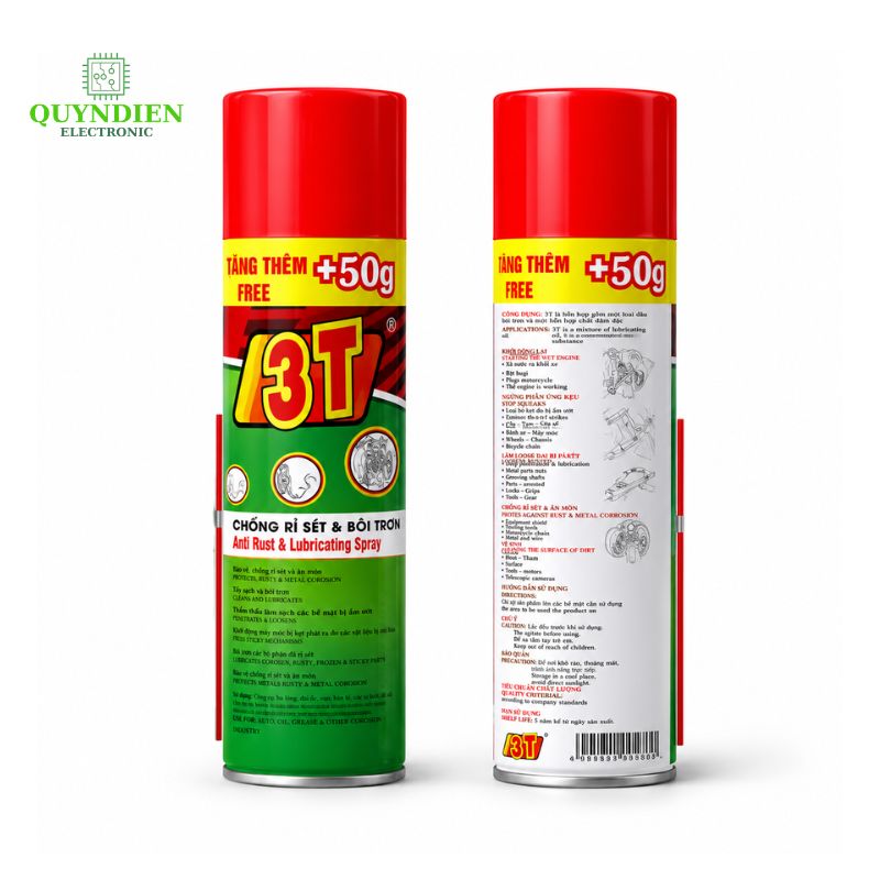 Chai Dầu Chống Rỉ Sét 3T 350g