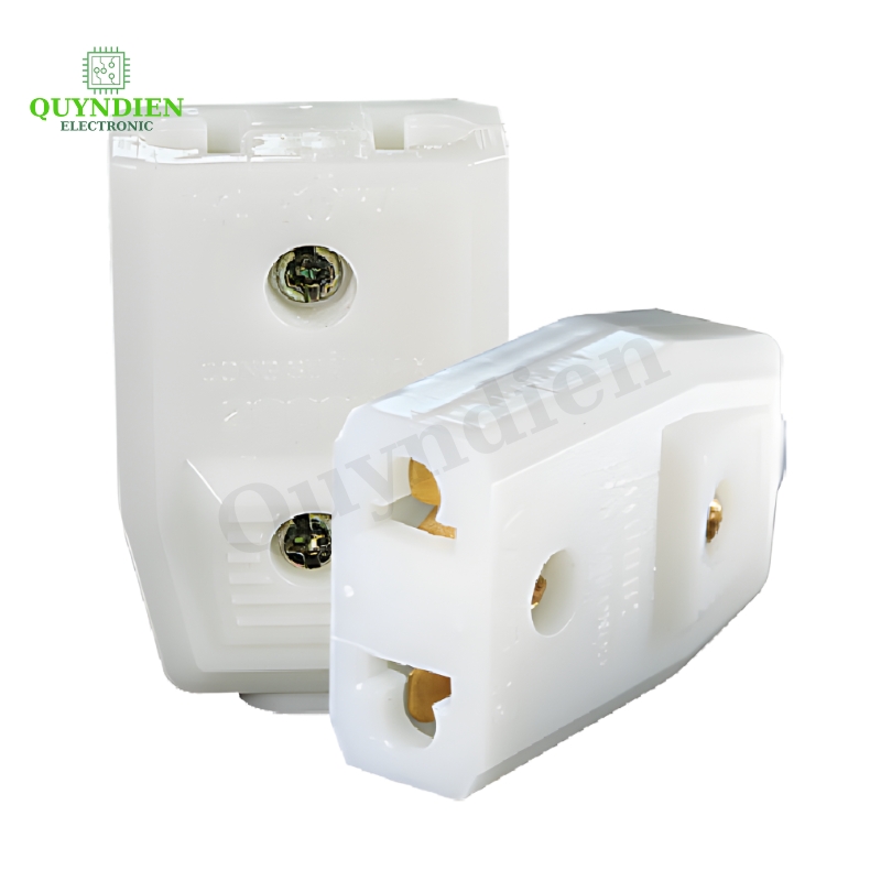 Đầu Nối Âm Trắng P5T Công Suất 2000W Chống Vỡ Hiện Đại Nhỏ Gọn