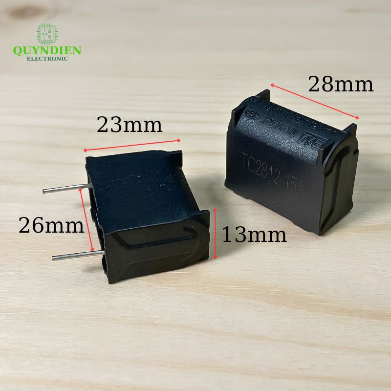 Tụ Bếp Từ 274 - 0.27uF 630VAC/1200VDC Màu Đen Đứng