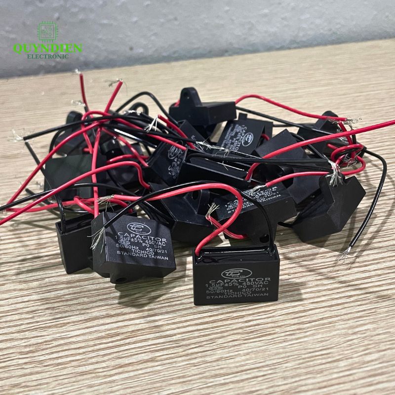 Tụ Đề Kapa 1.5uF ±5% 450VAC Tinh Chi