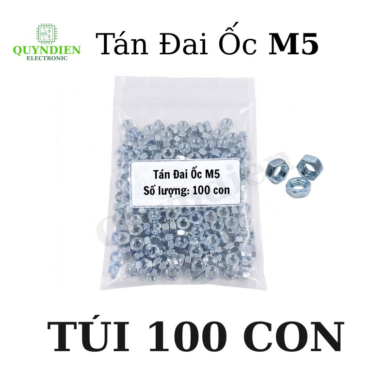Đai Ốc - Tán Đai Ốc M5