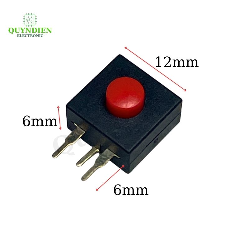 Công tắc đèn pin 3 Chân Thẳng 3 chế độ