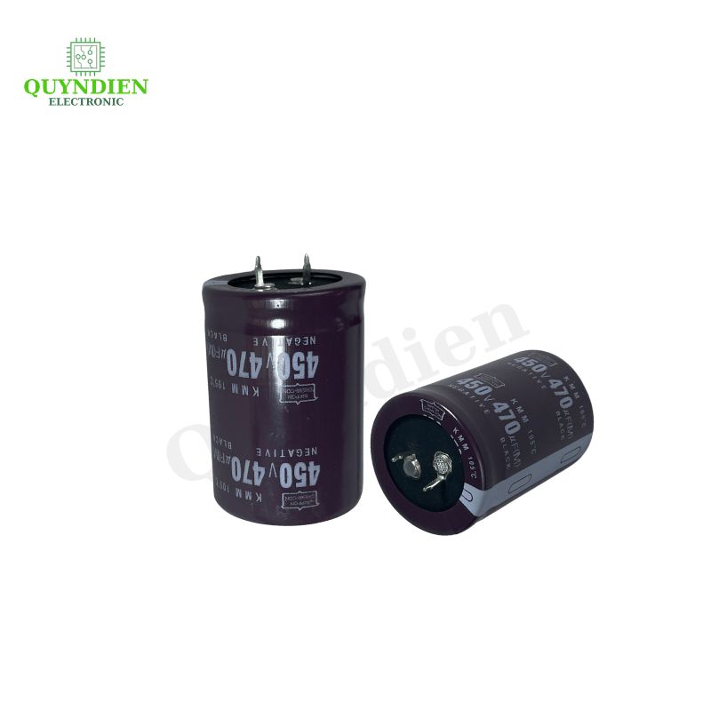 TỤ LỘC NGUỒN - TỤ HÓA NÂU 470uF 450V