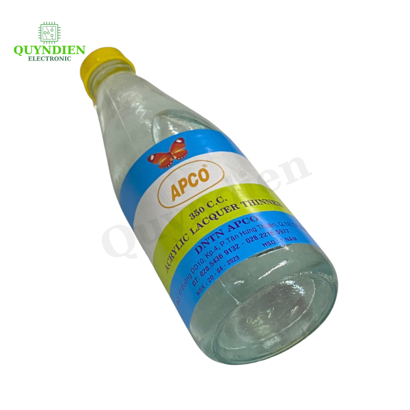 Nước rửa mạch main điện tử 350ml Axeton-Thùng 24 Chai