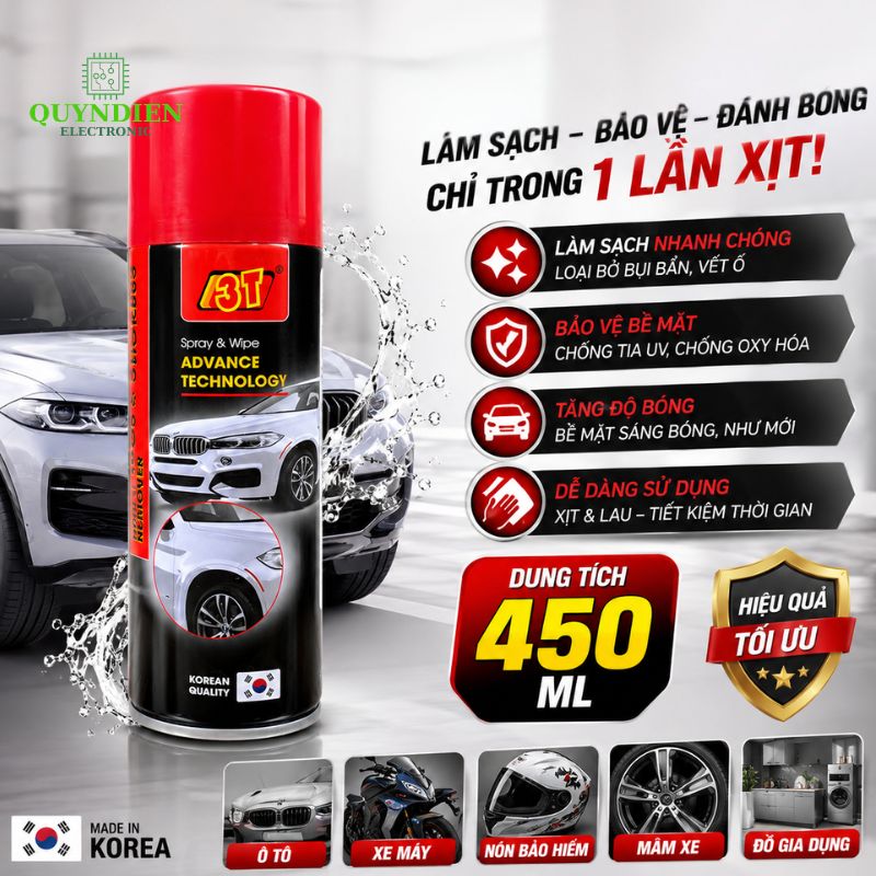 Tẩy Nhựa Đường, Băng Keo 3T