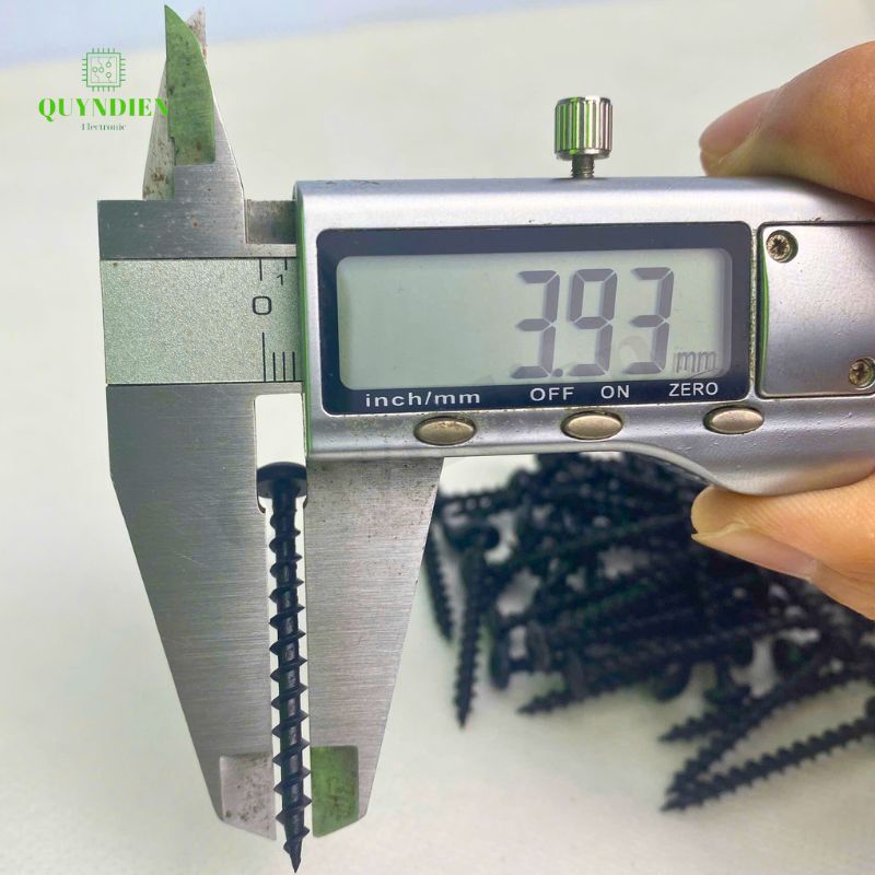 Ốc Vít Nhọn M4x40 Bắt Thùng Loa Ren Thưa Taiwan dài 40mm - Túi 1Kg