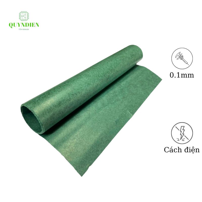 Giấy Xanh Cách Điện Dày 0.1mm