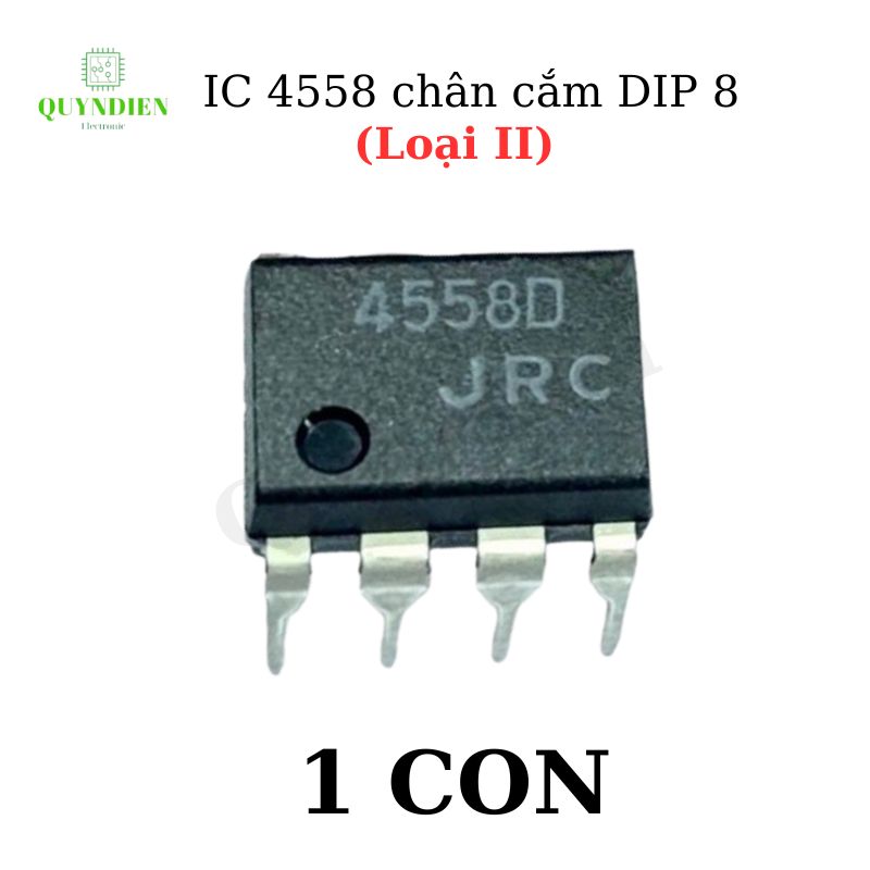 IC 4558 chân cắm DIP 8-Loại 2