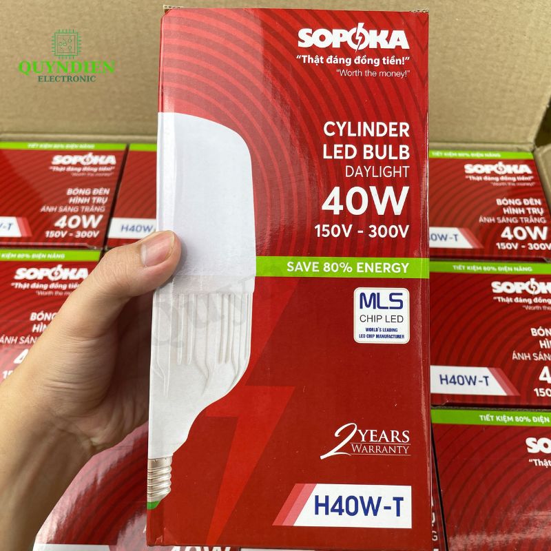 Bóng Đèn LED Trụ Công Suất Cao