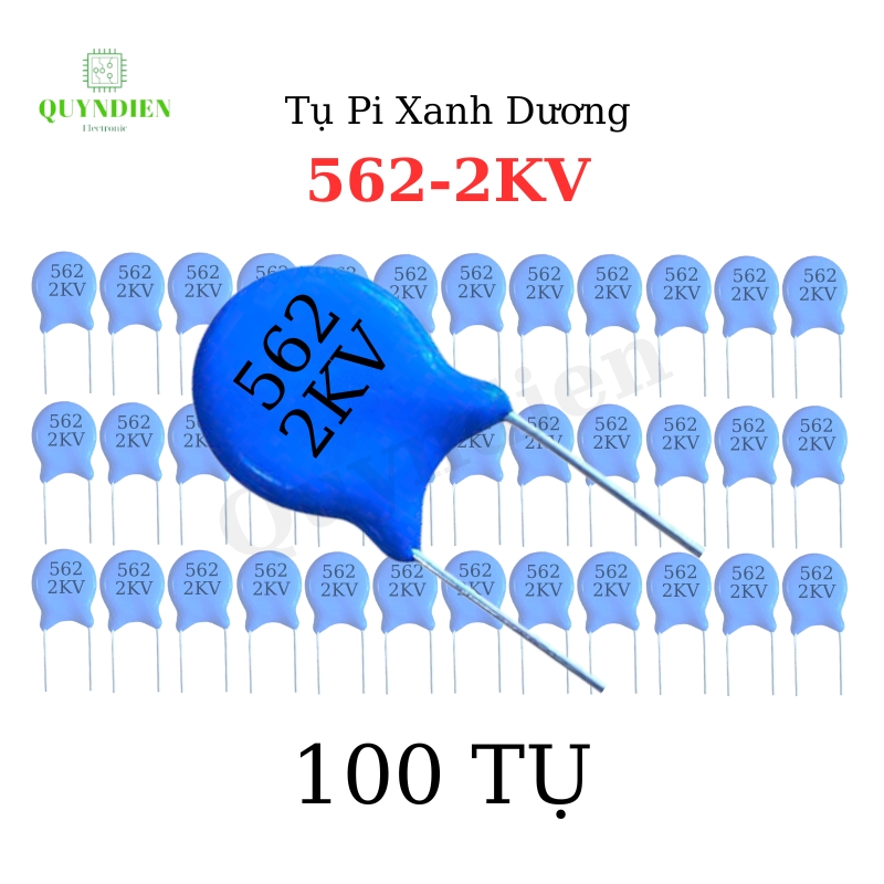 Tụ Cao Áp Tụ Điện Gốm Tụ Xanh Dương 562-2KV