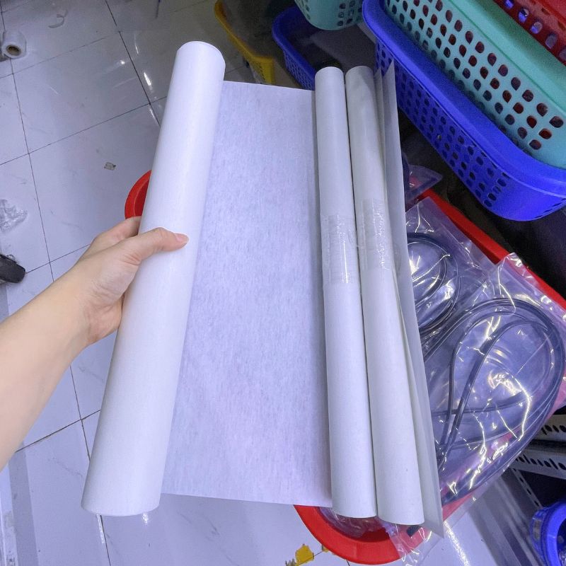 Giấy Phim Cách Điện Trắng 2 Mặt Xù Dày 0.25mm