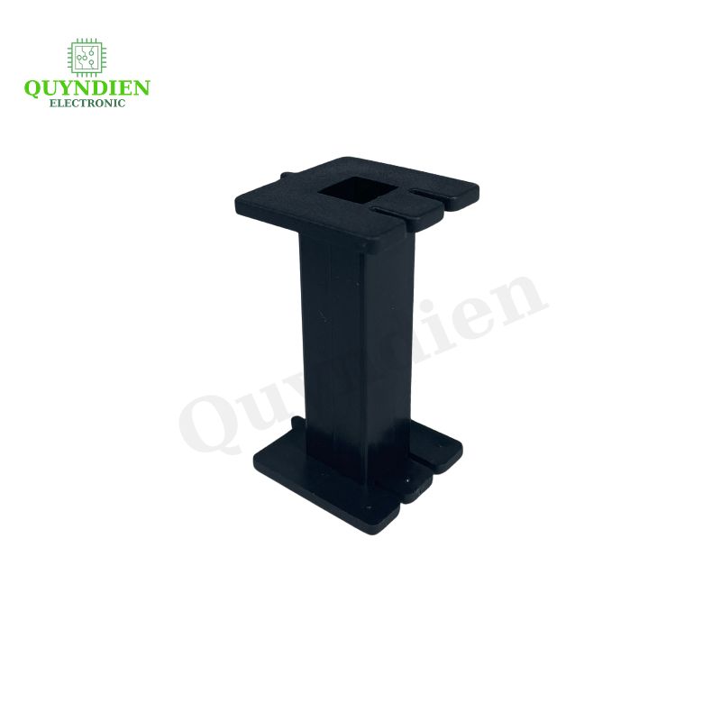Lõi Nhựa Vuông Dài 42mm Quấn Cuộn Cảm Phân Tần Loa - Màu Đen