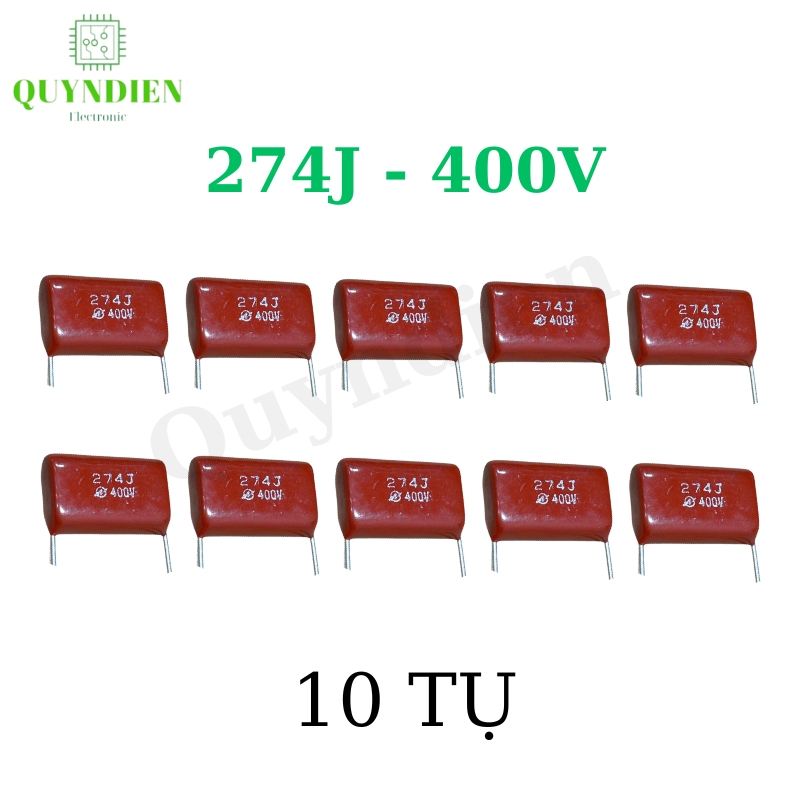 Tụ Kẹo nâu 274j-400v 0.27uf