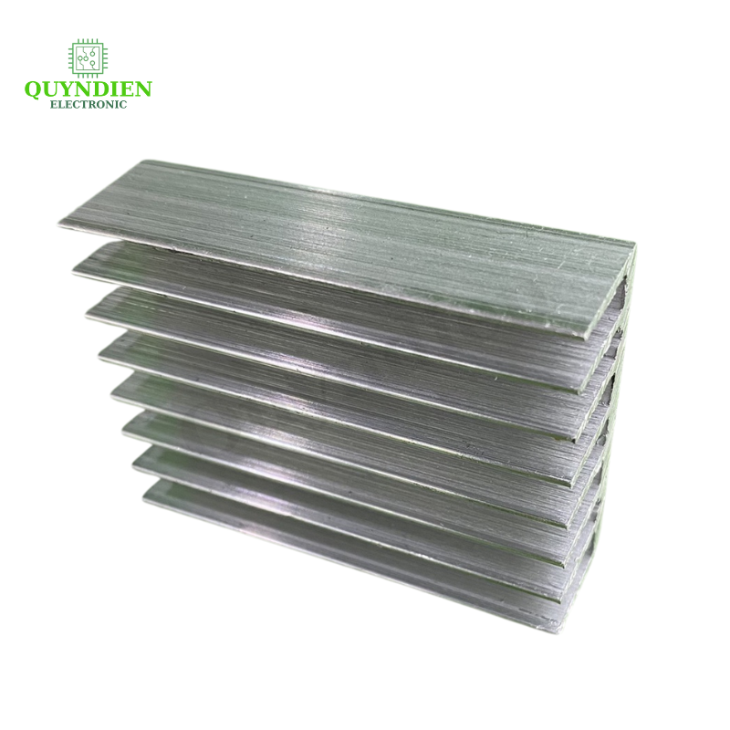 Nhôm Tản Nhiệt 8 Cánh Nhỏ 70x43x17mm